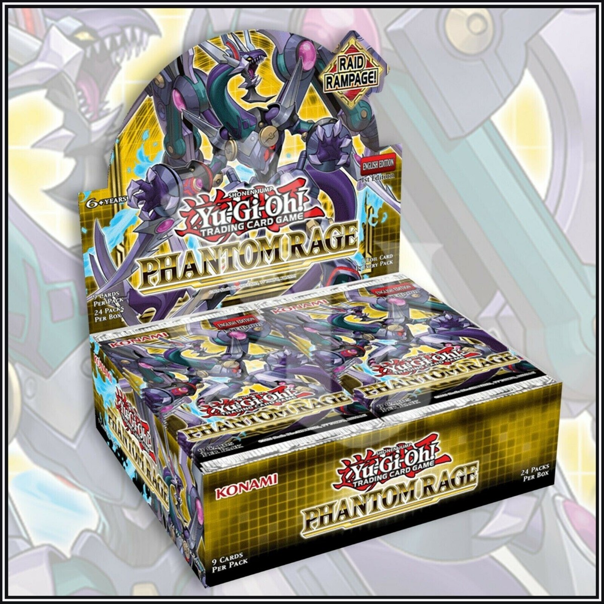 yugioh phantom rage booster box Amazon.com: Yugioh Phantom Rage English TCG 1st Edition Booster Box