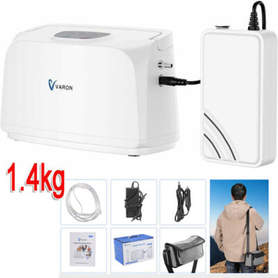 35% 3L/Min Portable Ox????Ge????-????????????????????????t????????ter Timer W. Carry Bag & Battery