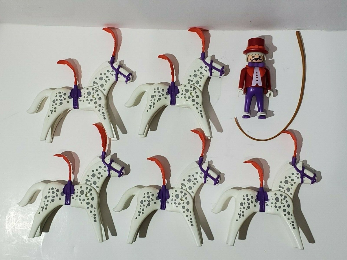 Playmobil Cirque Accessoires Cheval De Dressage 3730 3742