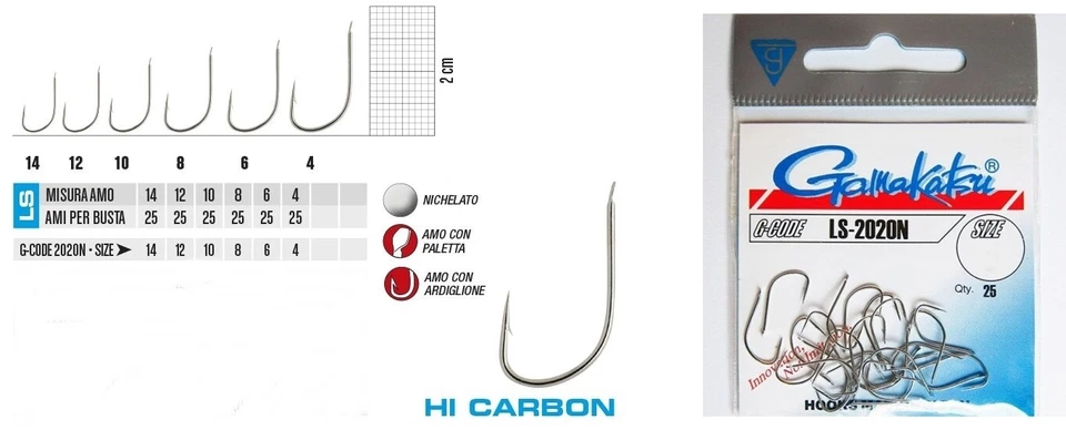 AMI GAMAKATSU 62041 S LS-2020N SPECIALE AGONISMO TROTA LAGO