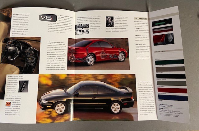 1997 Mazda Mx-6 Mx6 Sport Original Car Sales Brochure Catalog | eBay