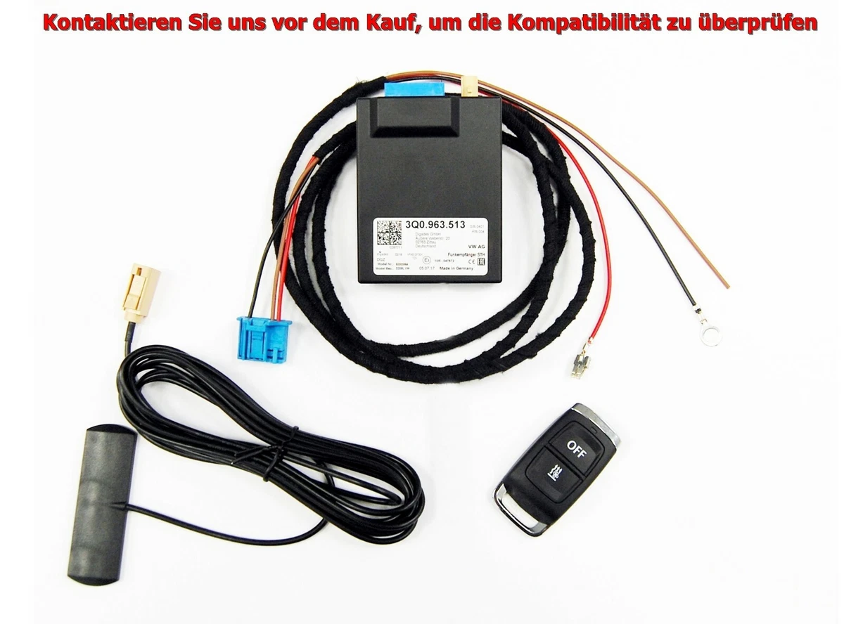 OEM Webasto parking heater telestart STH 3Q0963513 set Audi remote VW seat  škoda | eBay