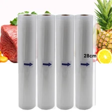 11"x50' Food Saver Vacuum Sealer Bags Rolls 4Mil Embossed FoodSaver Storage Bags