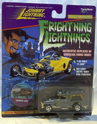 JOHNNY LIGHTNING LE FRIGHT'NING LIGHTNINGS VAMPIRE VAN Die-cast vehicle