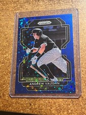 2022 Panini Prizm Baseball Blue Donut Circles Prizm # 237 Andrew Vaughn 153/199