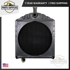 763554m91 Radiator With Fan Shroud 18 3/4 X 18 7/8 X 2 3/4 Fits Massey Harris 44