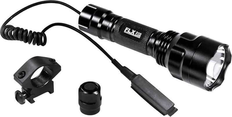 Barska 210 Lumens Led Light Waterproof FLX Flashlight Ring Mount & Strap BA11497