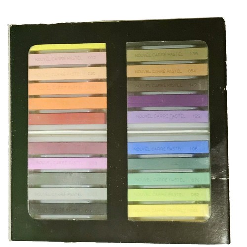 Sakura Nouvel Carré Pastel Assortimento 24 Colori Set Perlescente Giappone Nuovo con scatola - Foto 4 di 4