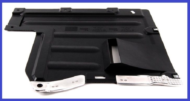 Protection sous moteur BMW Série 3 E92 E93 coupé en ABS noir
