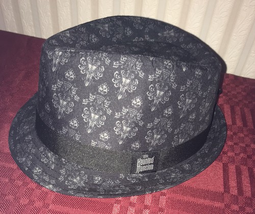 Disney Parks HAUNTED MANSION Fedora Hat 