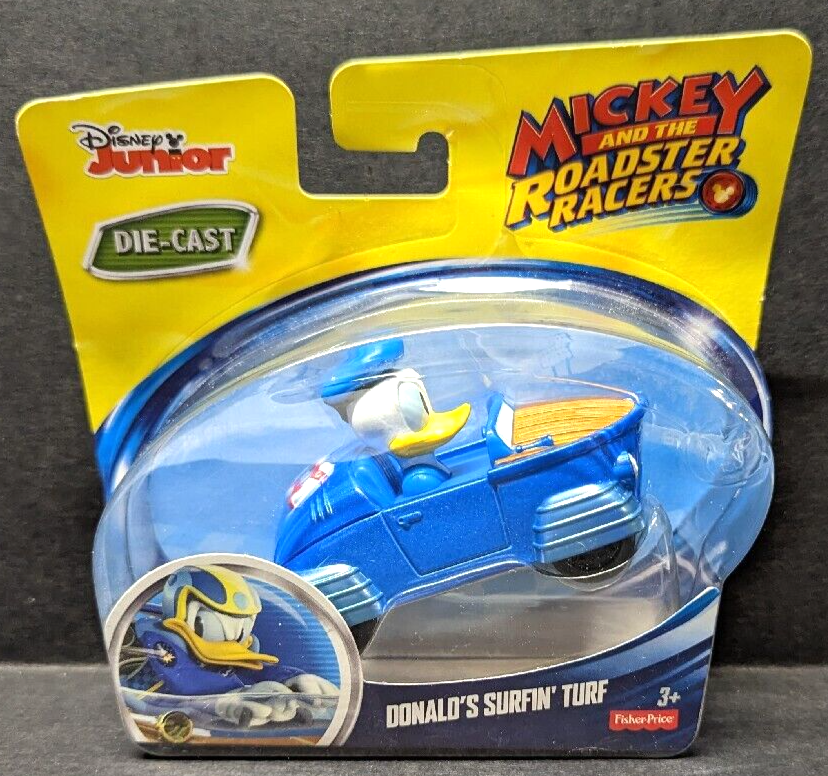 Disney Mickey Roadster Racers Donald's Surfin' Turf HOT ROD Die