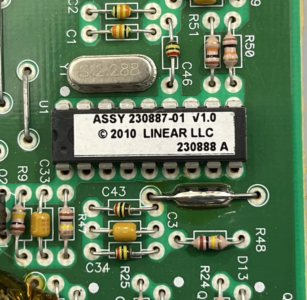 Linear HAE00040 Garage Door Opener Motor Control Board 230887-01