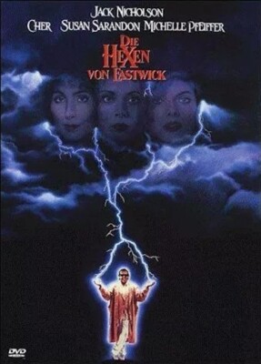 DIE HEXEN VON EASTWICK Jack Nicholson, Cher, Michelle Pfeiffer DVD 1987 NEU OVP