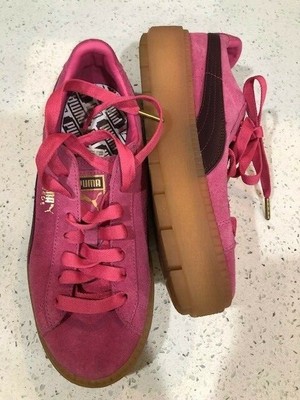 puma platform gum sole