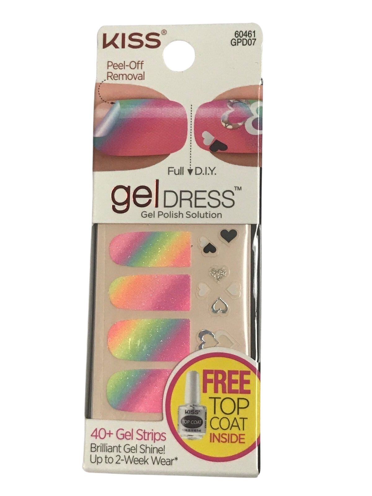 Kiss Nail Gel Dress Full D.I.Y 60461 Sugar & Spice Rainbow