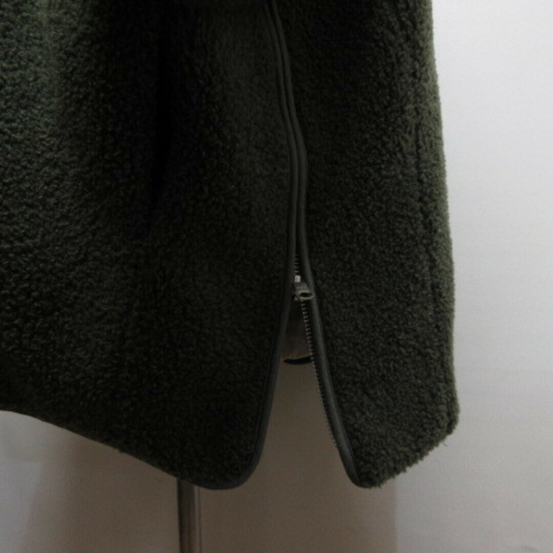 CLANE Reversible Military Boa Jacket 1 Khaki Padded Quilted CLANE Reversible Military Boa Jacket 1 Khaki Padded Quilted