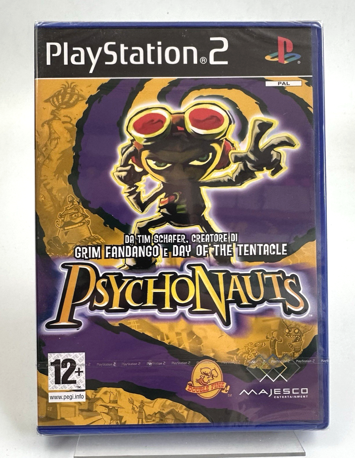 PS2 Psychonauts - Italian, New And Factory Sealed