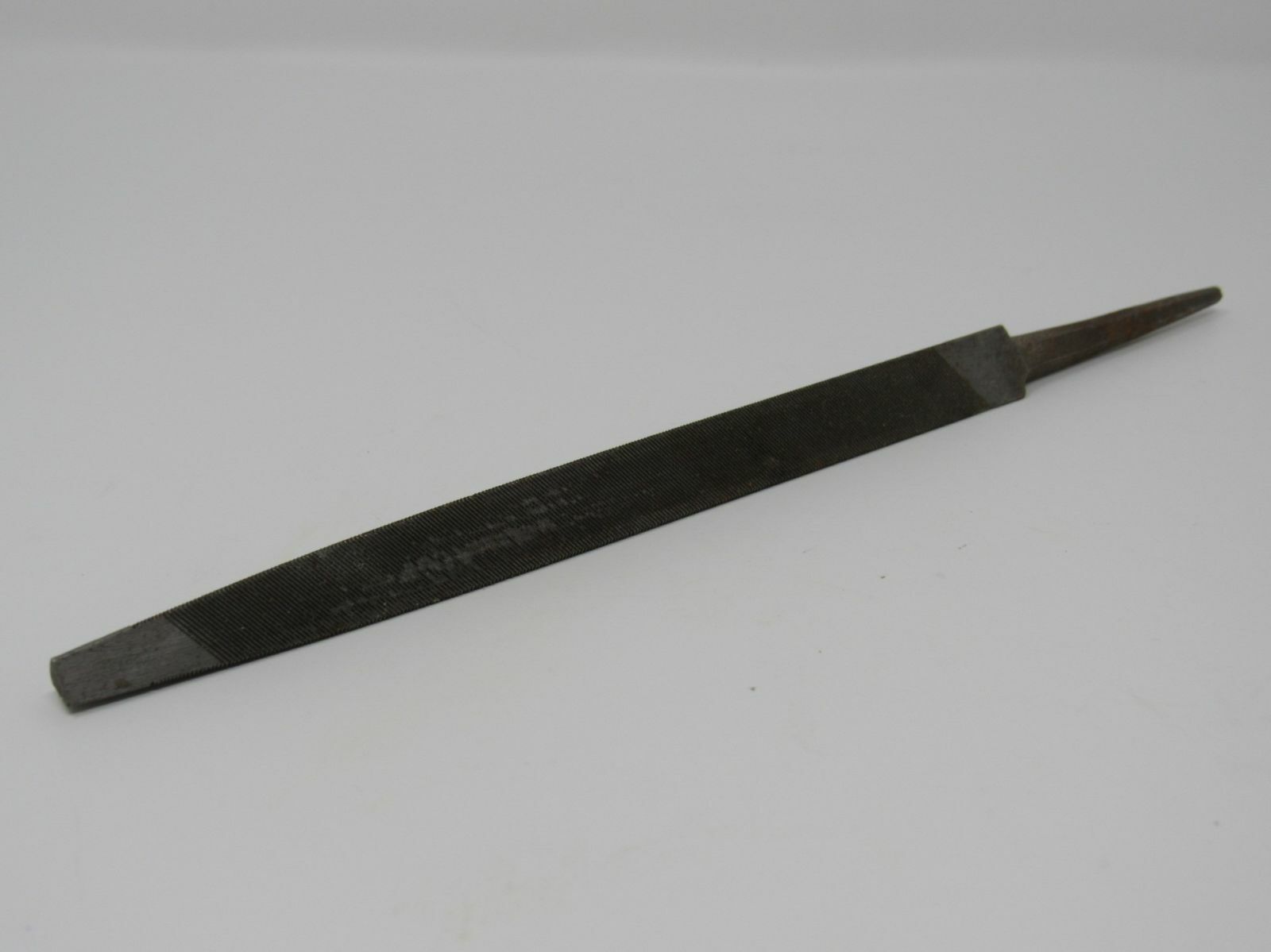 Professional Triangle File Smooth 7-in Metal Wood Vintage