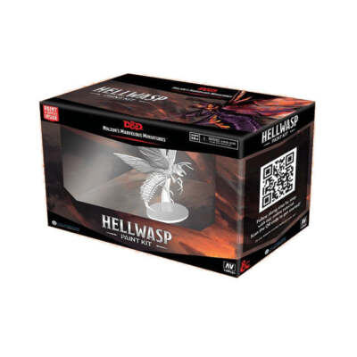 D&D Nolzur's Marvelous Miniatures Paint Kit Hellwasp