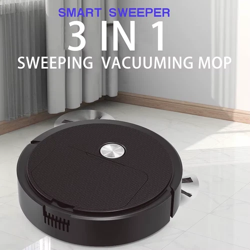 NEW 3-in-1 Smart Sweeping Robot Wireless Mini Vacuum Cleaner for Home Use