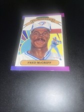 1989 Donruss #16 Fred McGriff Diamond Kings Toronto Blue Jays