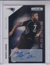 MARCUS CANNON 2011 Panini R&S Rookie Autograph Holofoil #210 313/350 Patriots