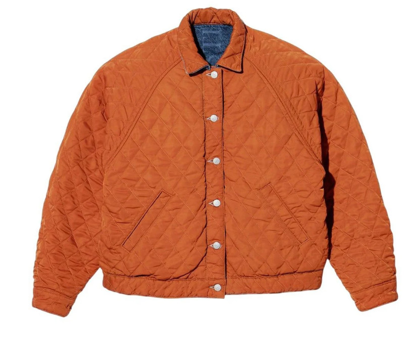 Supreme Martine Rose Reversible Trucker Jacket Size Large Washed Blue FW24 New