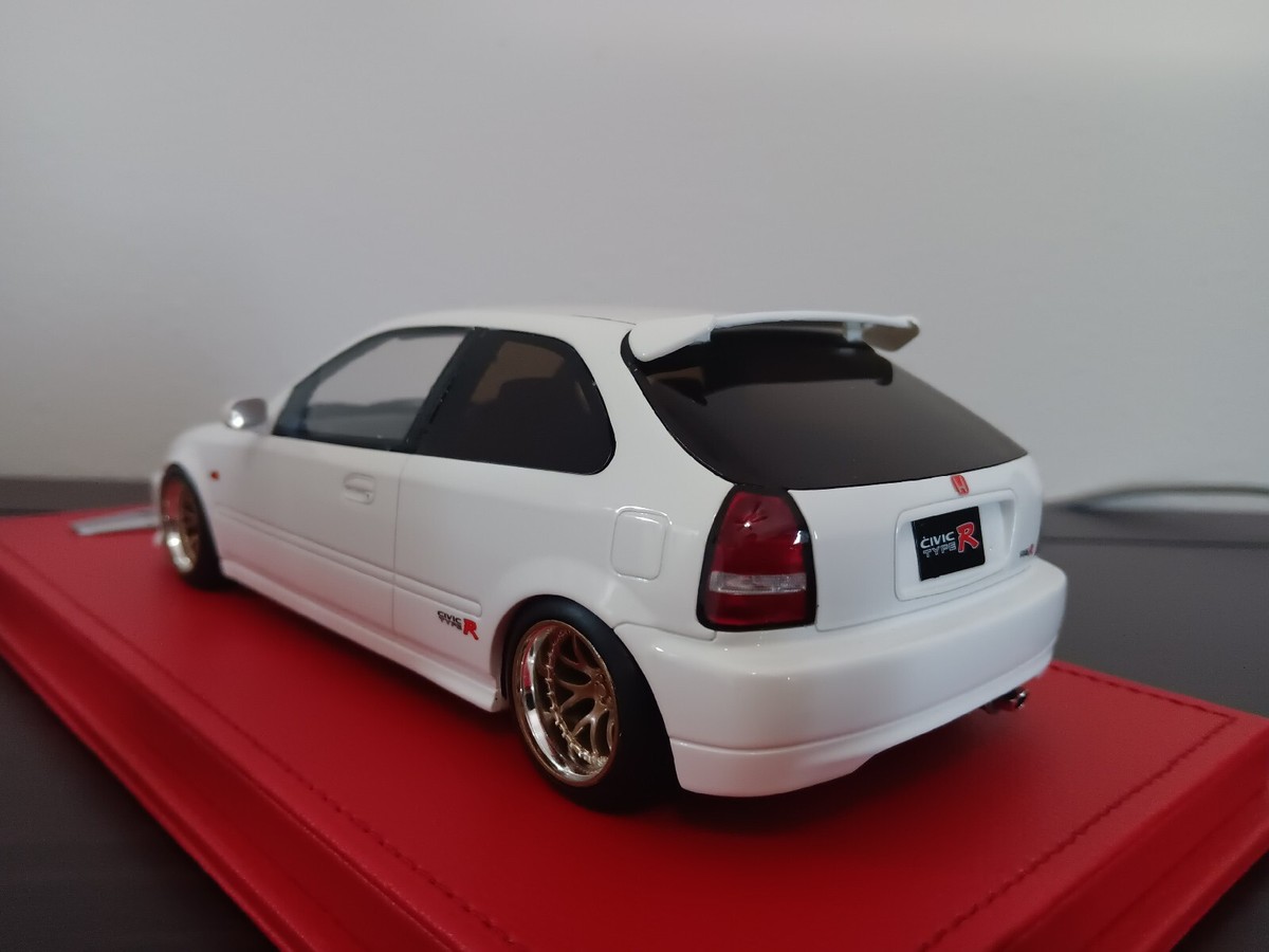 1/18 Honda Civic Type R EK9 1997 Championship White Otto Custom | eBay