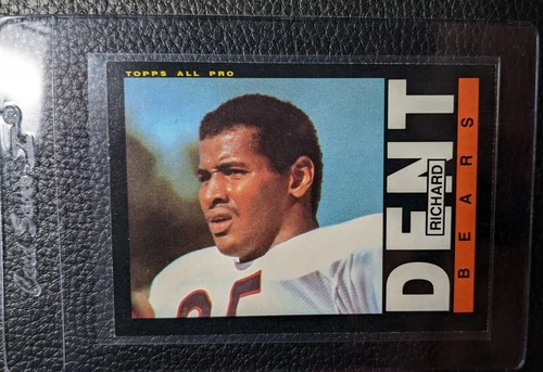 1985 TOPPS #24 RICHARD DENT ROOKIE CARD RC CHICAGO BEARS HOF