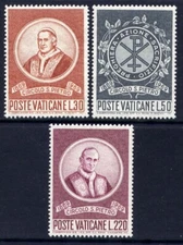 VATICAN Sc#476-8 1969 St. Peter's Circle Centenary MNH