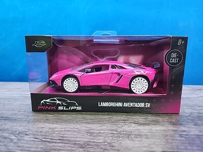 Pink Slips Lamborghini Aventador SV NEW Die-Cast Jada