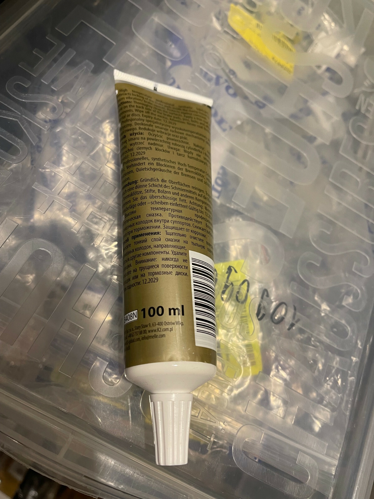 K2 SILICONE BRAKE CALIPER SLIDER GUIDE PIN GREASE eBay