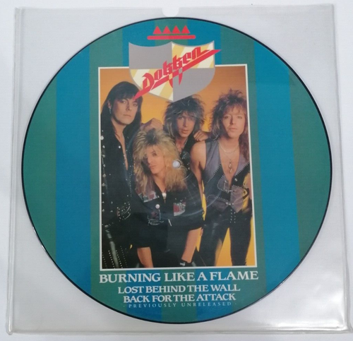 Dokken Burning Like A Flame 12" Single Picture Disc Limited Edition - EX - Picture 2 of 3