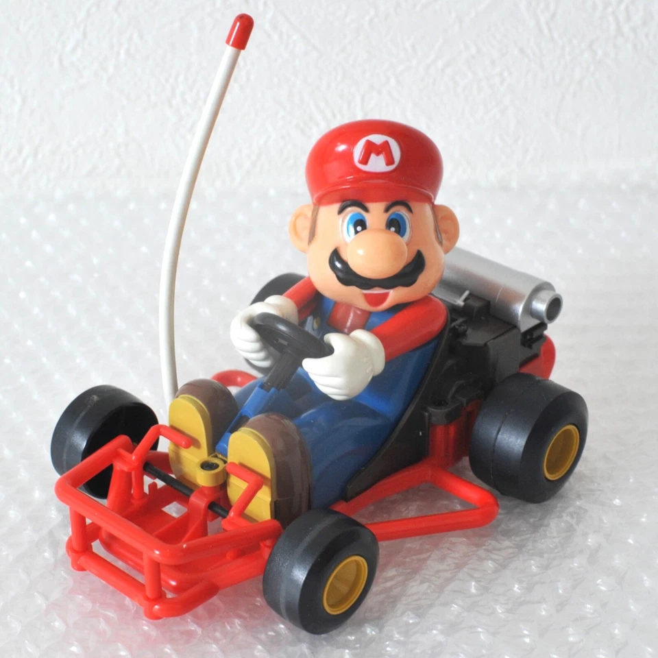 Rare NIKKO Super Mario Kart RC Car 27MHz w/ Box – Nintendo Vintage 1990s Japan - Image 3 of 4