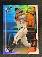 2015 Bowman Chrome 1st REFRACTOR PROSPECT ROOKIE Dariel Alvarez 174/499