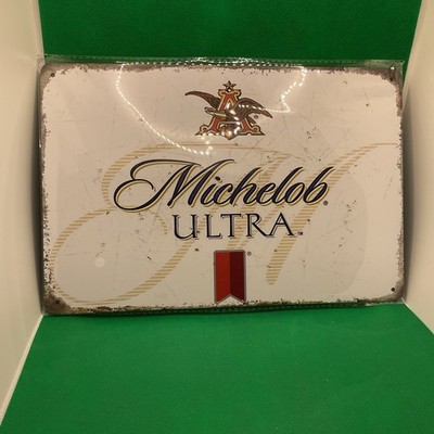 Michelob Ultra- Metal Sign for Bar/Man Cave/Garage/Game Room/Office
