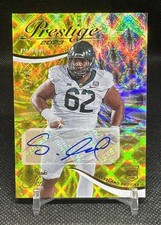 2023 Panini Prestige Siaki Ika Premium Gold Autograph #d/50 Rookie Card #376. rookie card picture