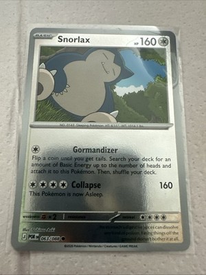 Snorlax reverse holo | eBay