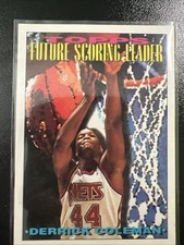 1993-94 Topps - Scoring Leader Derrick Coleman #388