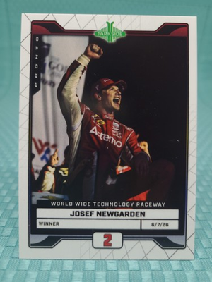 #ad 2026 Parkside Indycar Pronto World Wide Tech Winner Josef Newgarden 57 $3.49