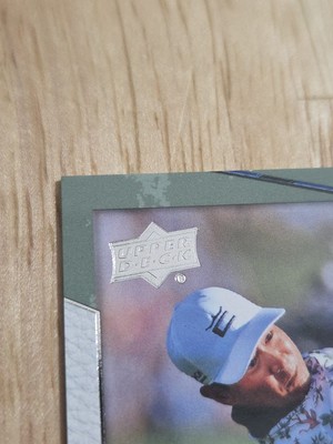 2024 Upper Deck JUSTIN SUH Portfolio Autograph #17 Auto Golf Card