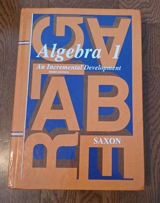 Saxon Algebra 1
