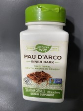 Natures Way Pau DArco Inner Bark 100 Vegan Ca...