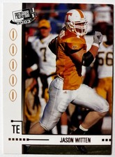 2003 Press Pass JE - Jason Witten #R43 Retail (RC)