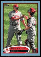 2012 Topps Update Walmart Blue Border Alfredo Simon #US61