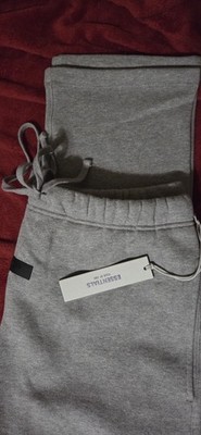 Essentials Fear of God Sweatpants UnCuffed - Dark Oatmeal - Size Large