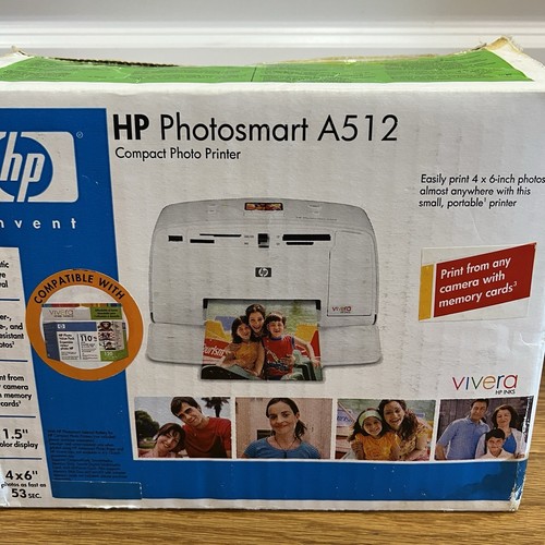 Impresora digital de inyección de tinta fotográfica HP Photosmart A512 - Imagen 3 de 13
