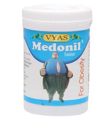 Vyas MEDONIL Tablets (100tab) Herbal Obesity Weight Management Pills