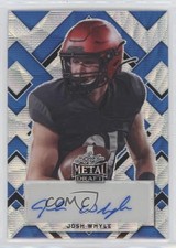 2022 Leaf Metal Draft Portrait Auto Blue Wave 22/25 Josh Whyle #PA-JW3 Auto 0l1