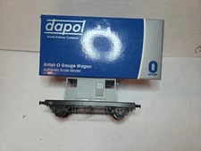 DAPOL 7F-100-007 BRAKE VAN BR GREY Caboose 2 RAIL  ROLLING STOCK S6260 O GAUGE 